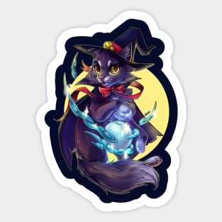 Cat Witch Sticker